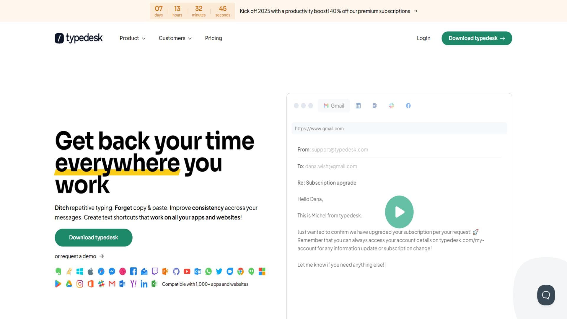 typedesk