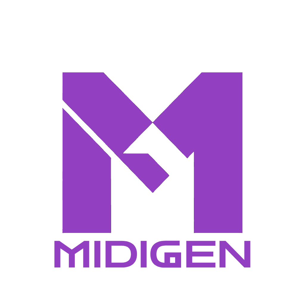 MIDIGEN - AI工具Logo图标