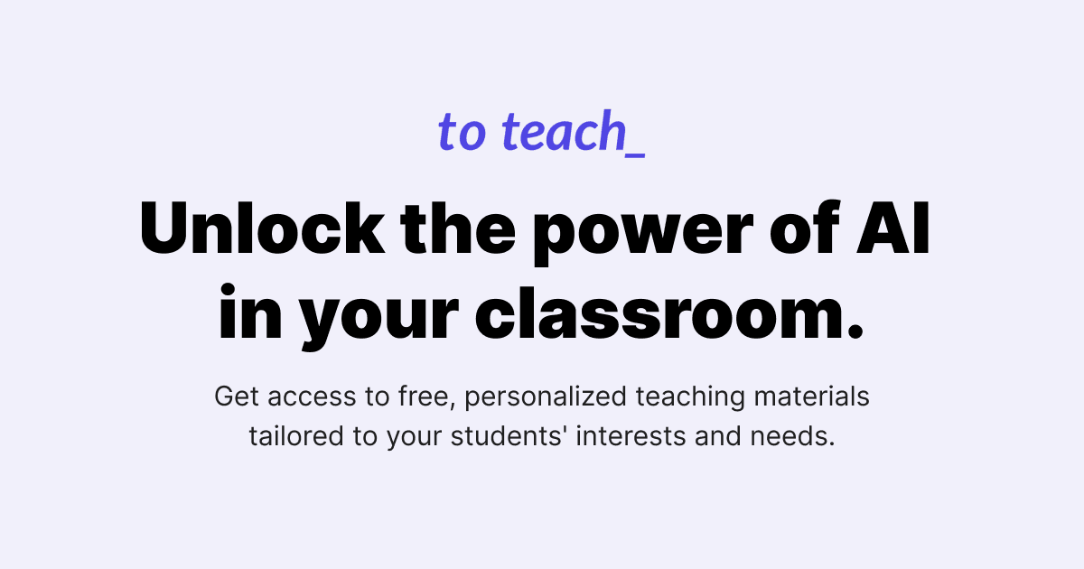 ToTeach