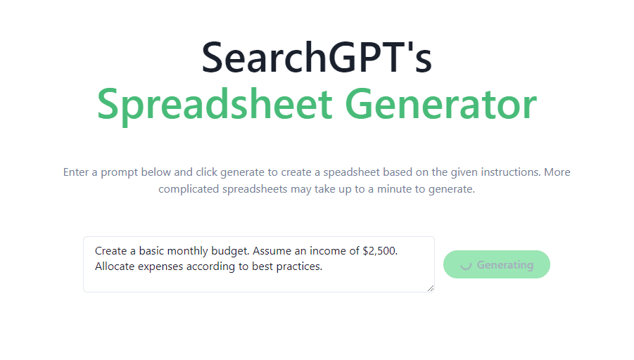 SearchGPT