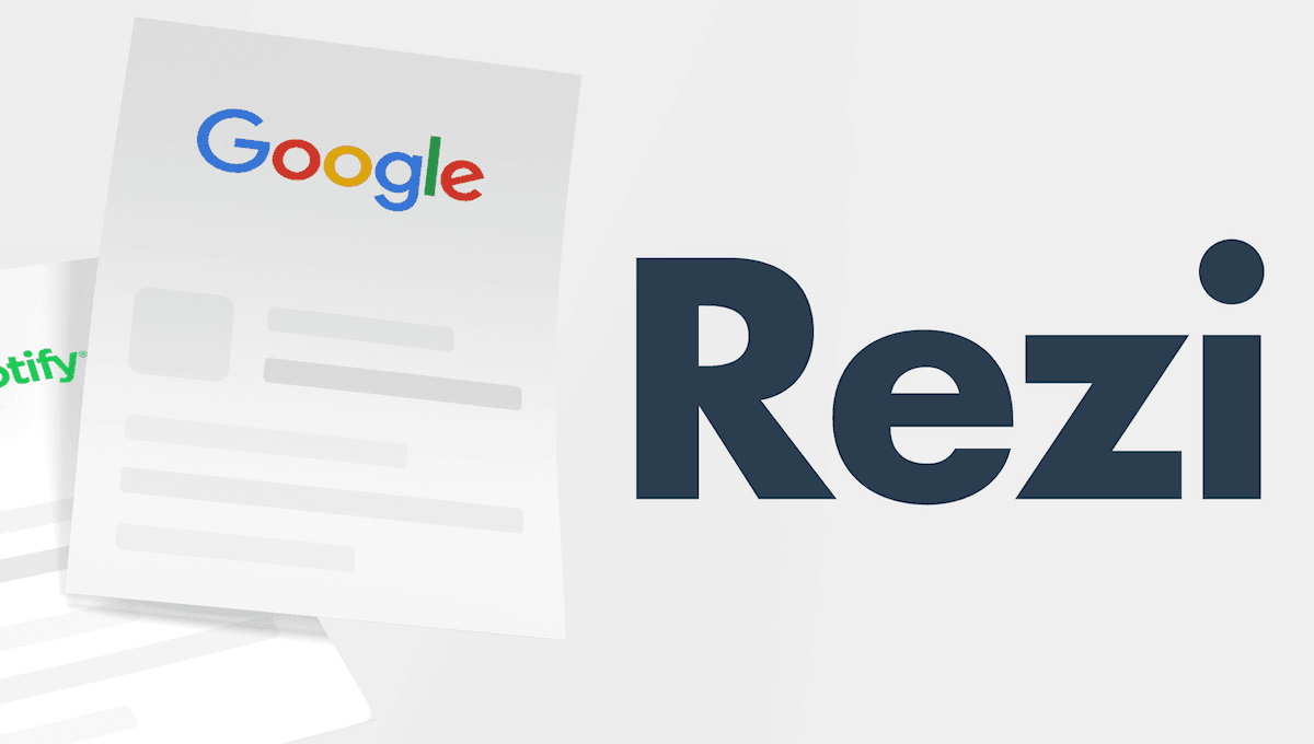 Rezi AI 简历生成器