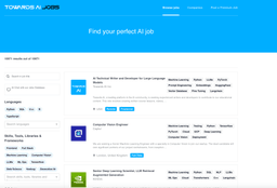 Towards AI Jobs
