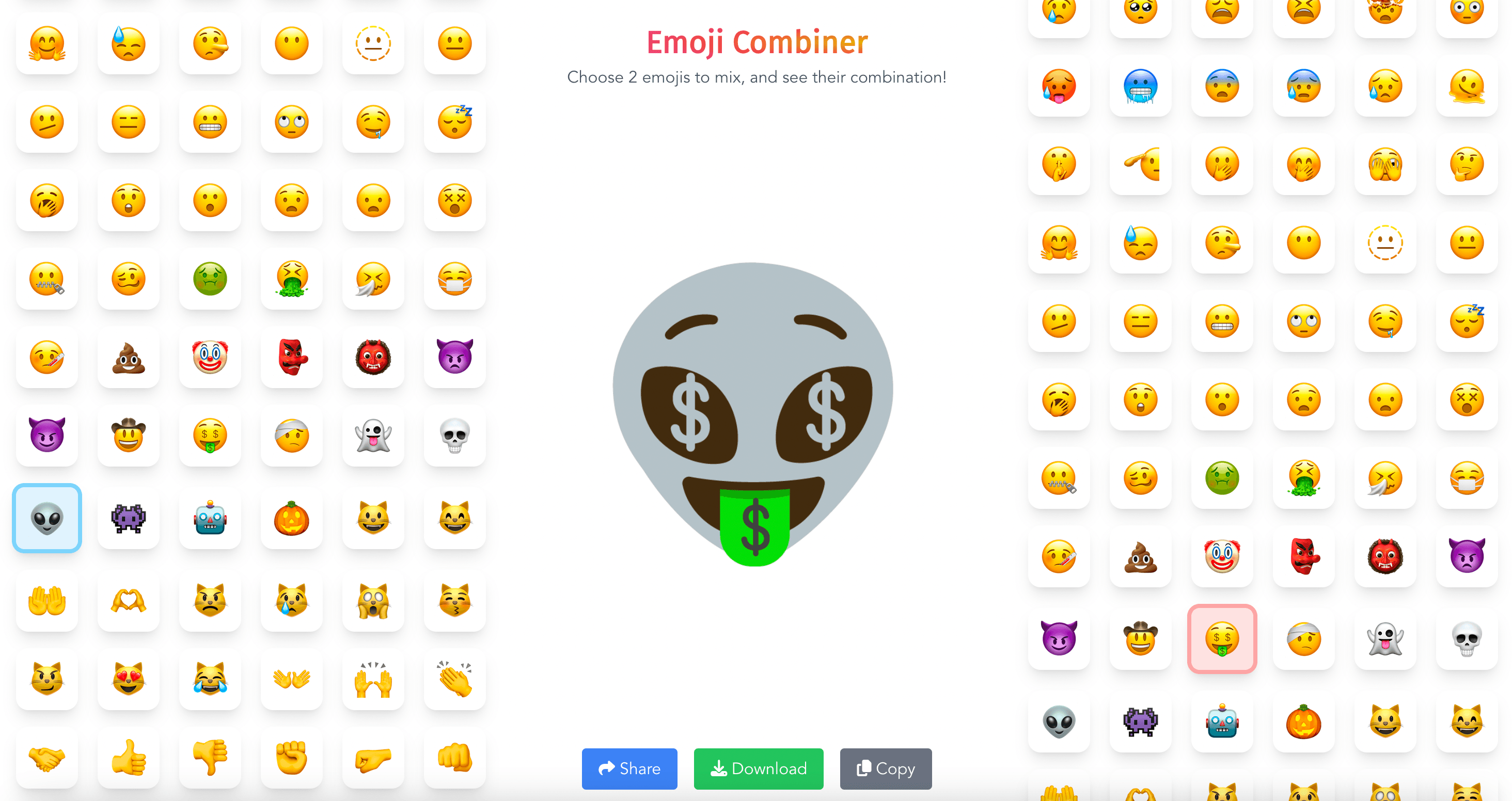 Emoji Combiner