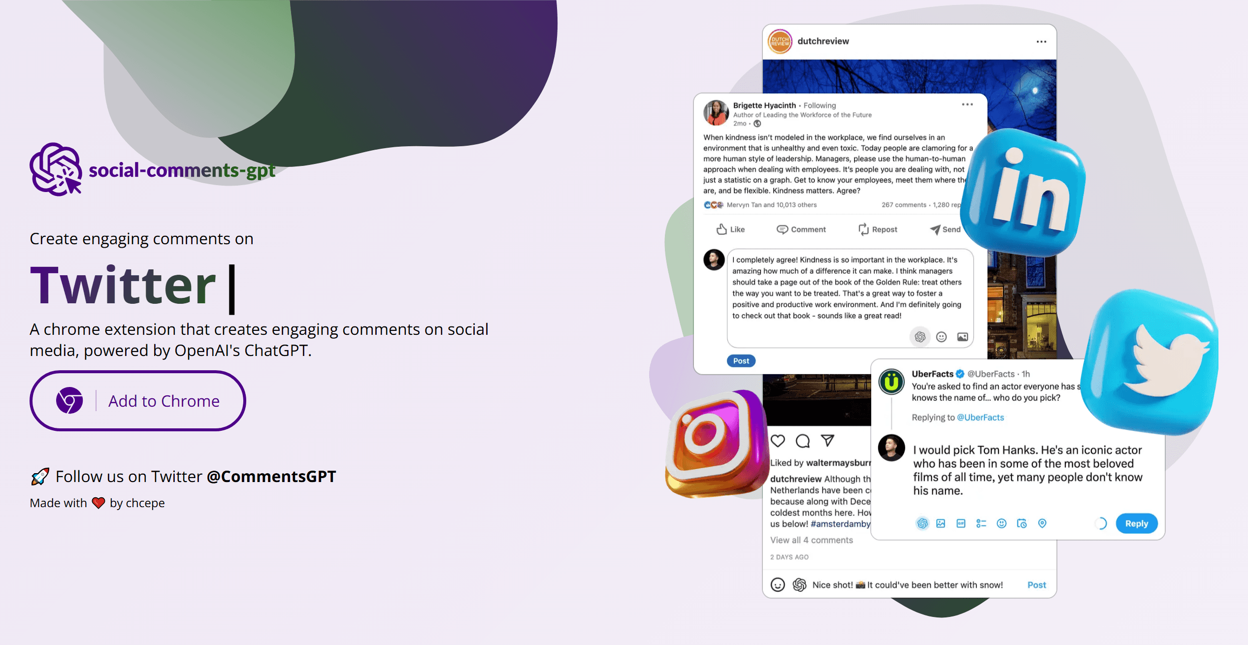 Social Comments GPT