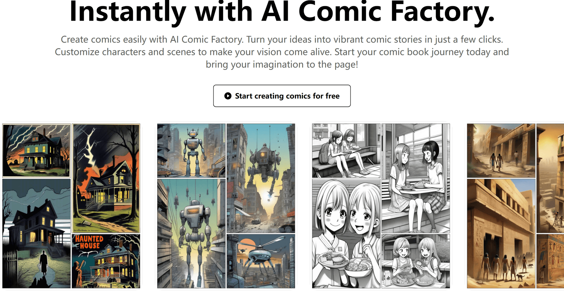 AI Comic Factory 官网 - 免费在线AI漫画生成器 | Hugging Face