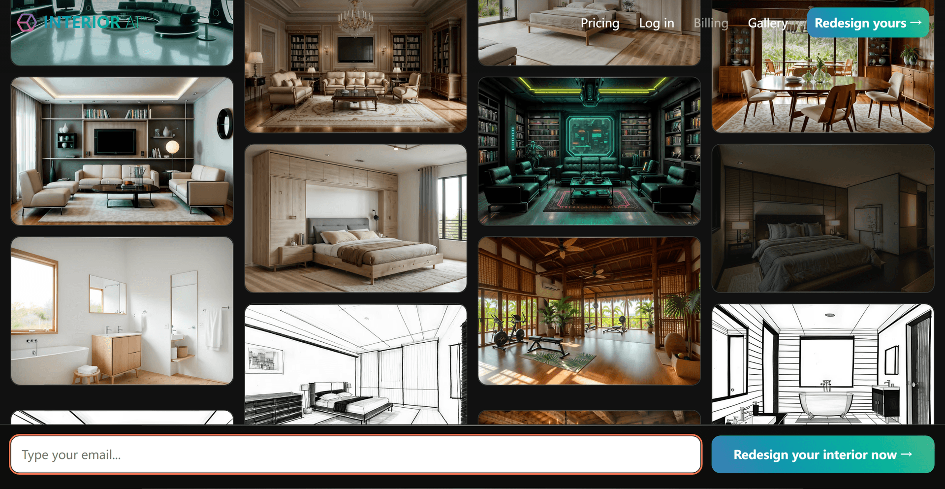 Interior AI：智能室内设计与虚拟家居布置工具 | AI 空间改造