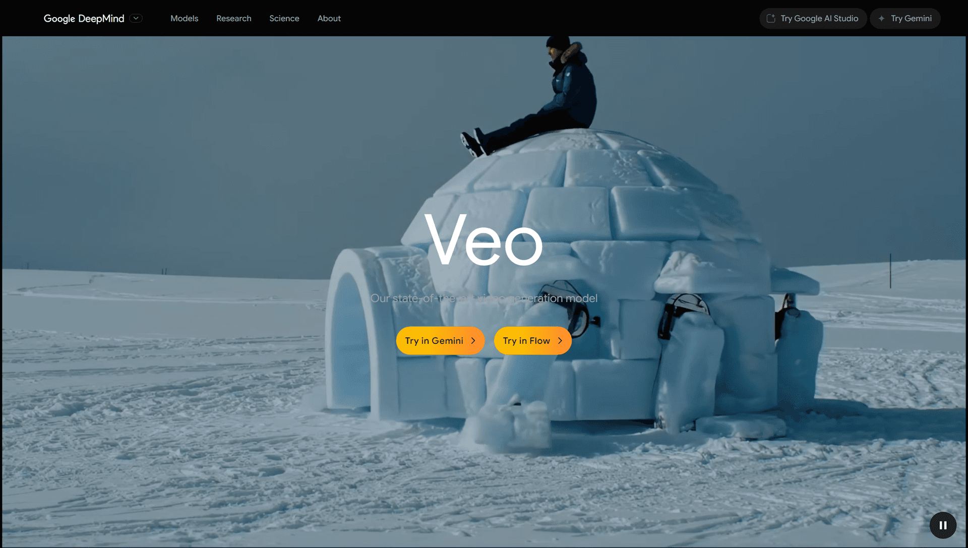 Veo 视频生成模型｜Google DeepMind AI 创意工具
