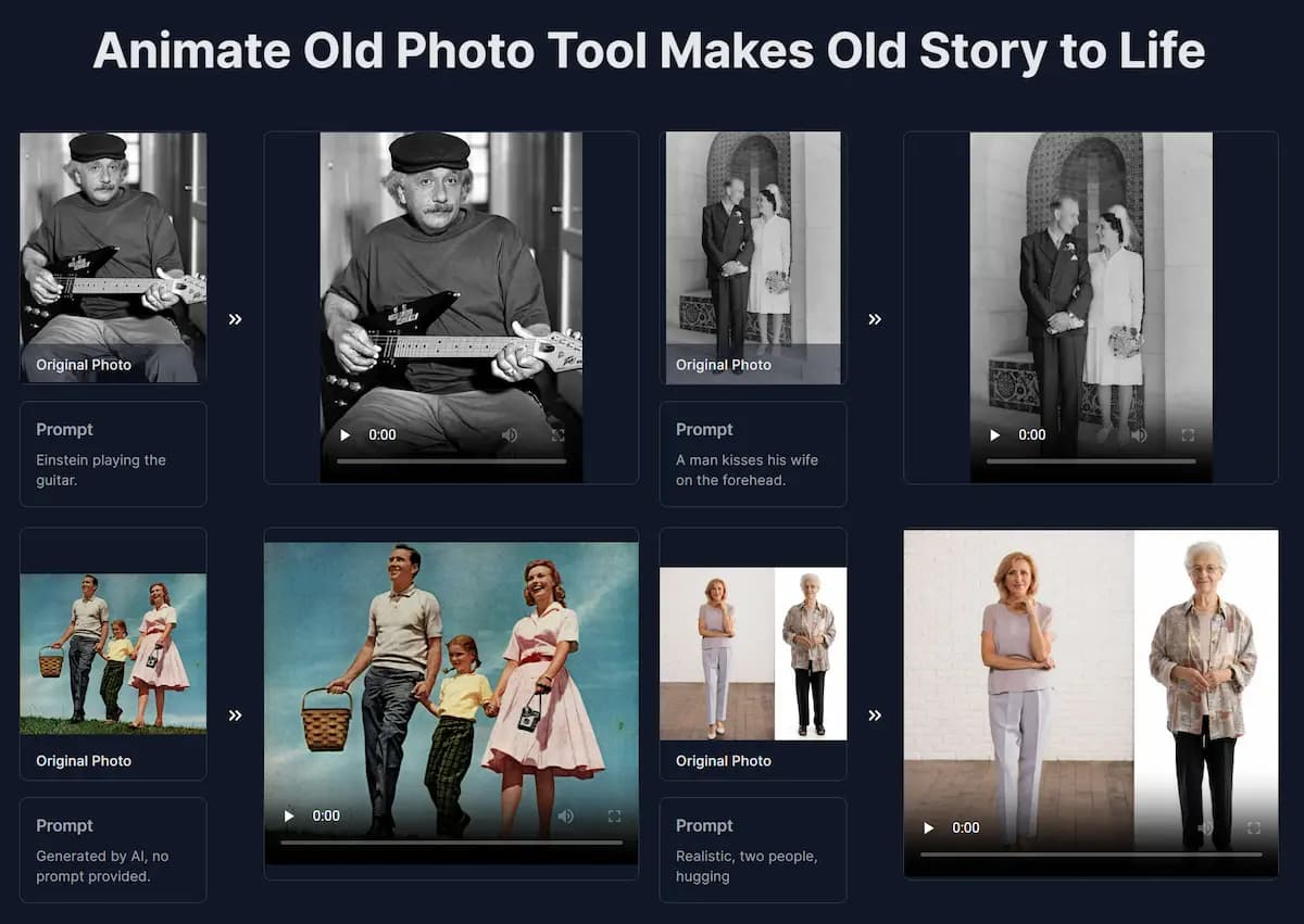 Animate Old Photos