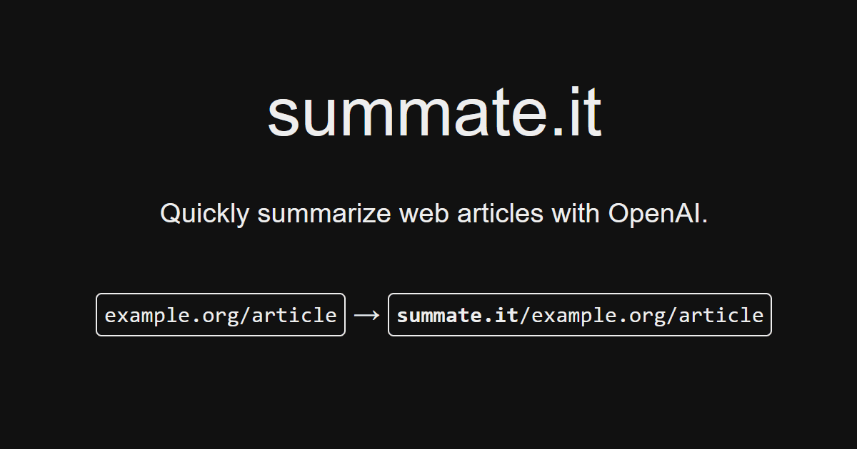 Summate.it