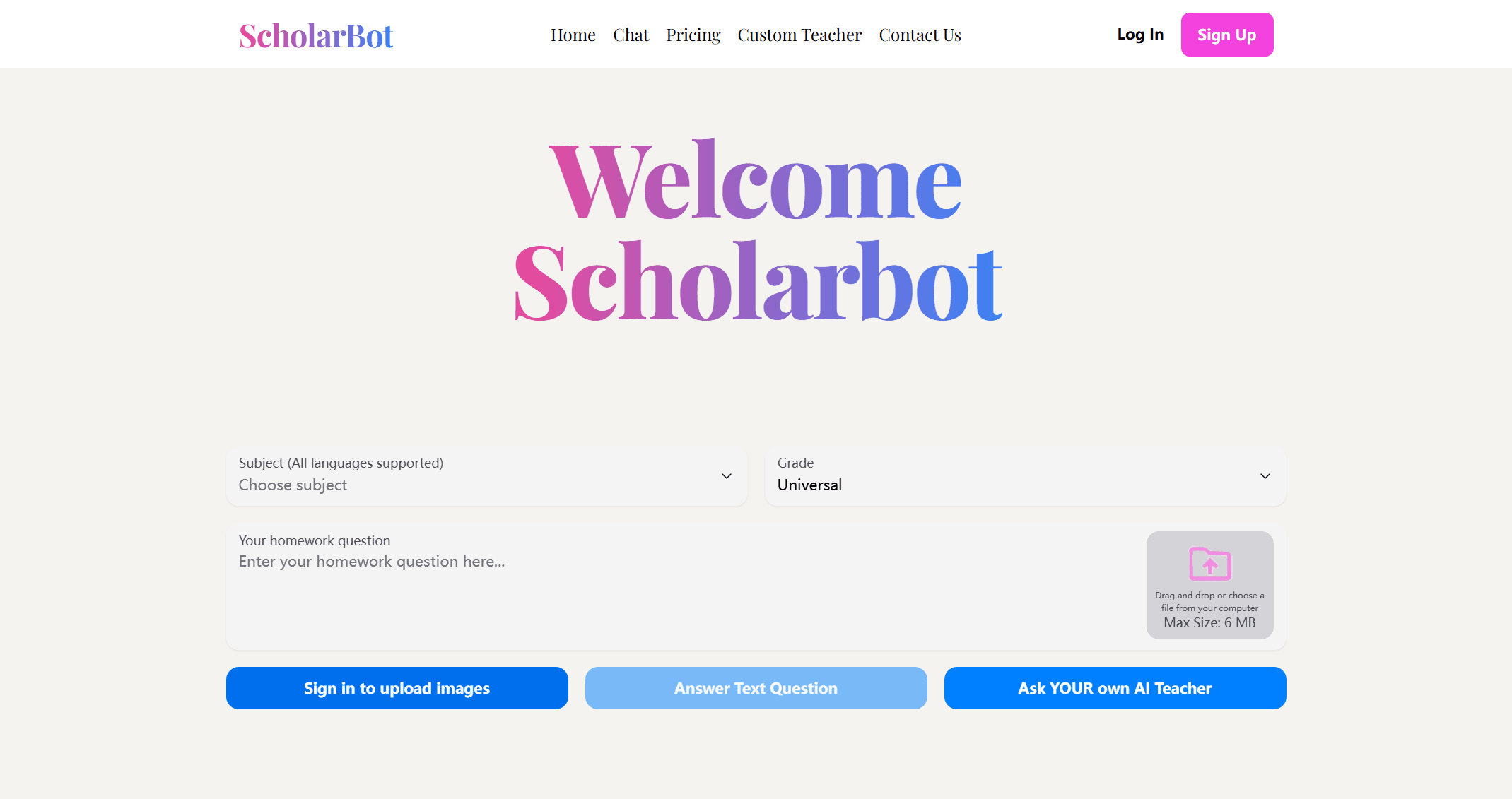 ScholarBot