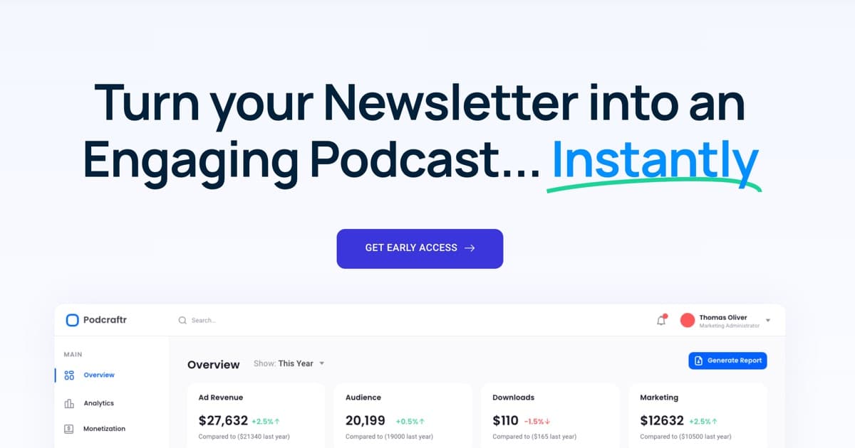 Podcraftr