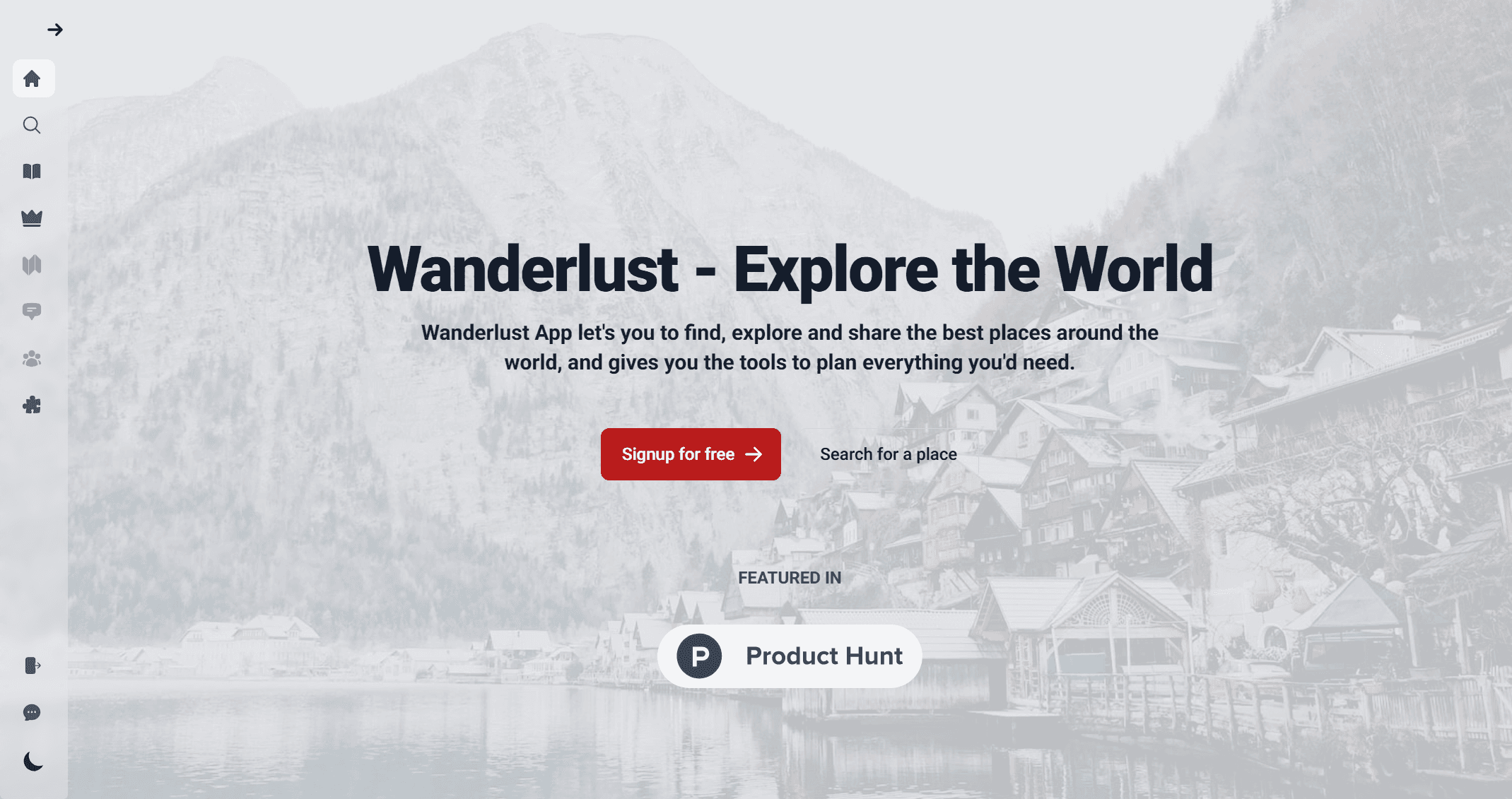 Wanderlust App
