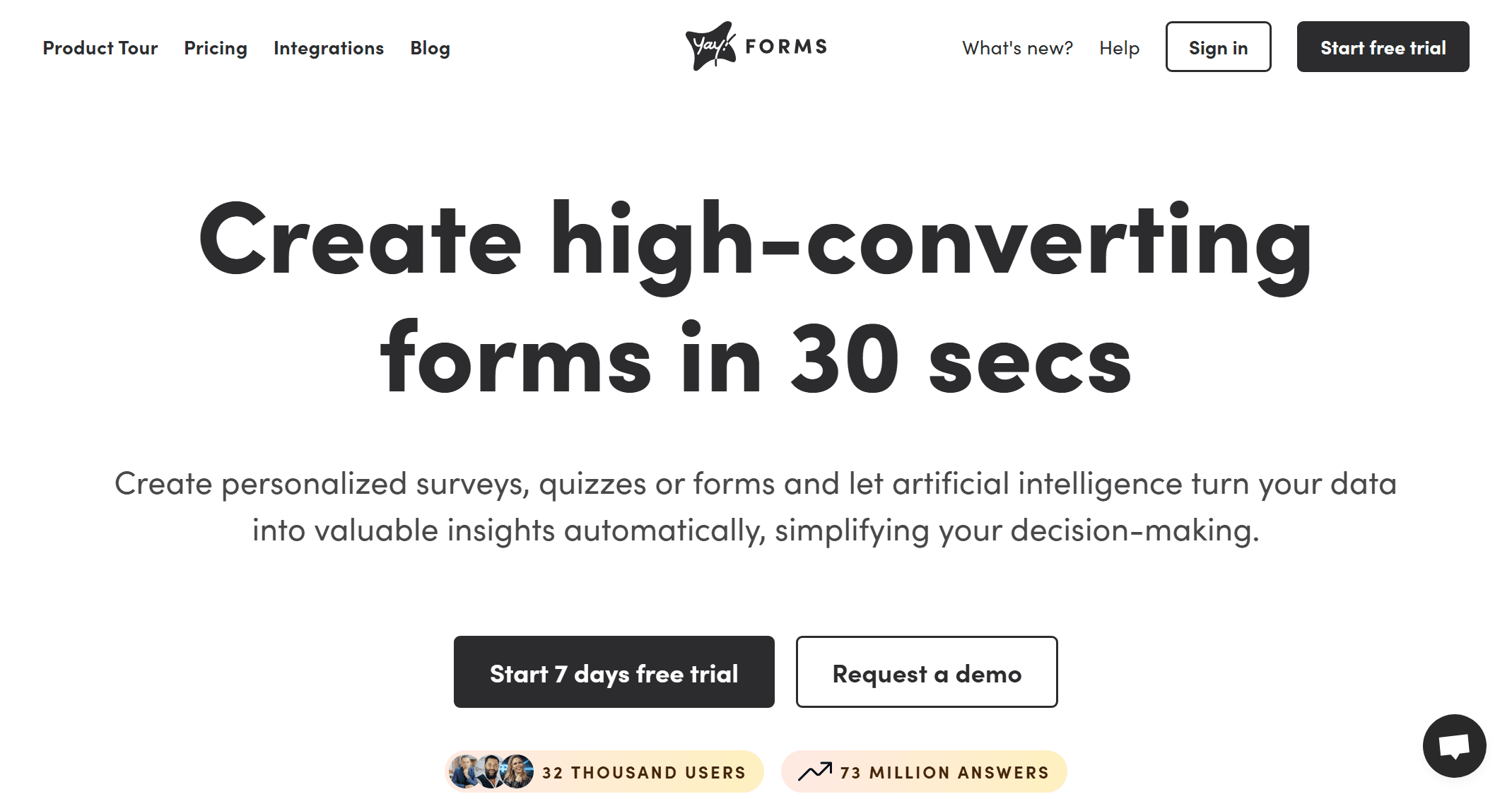 Yay! Forms