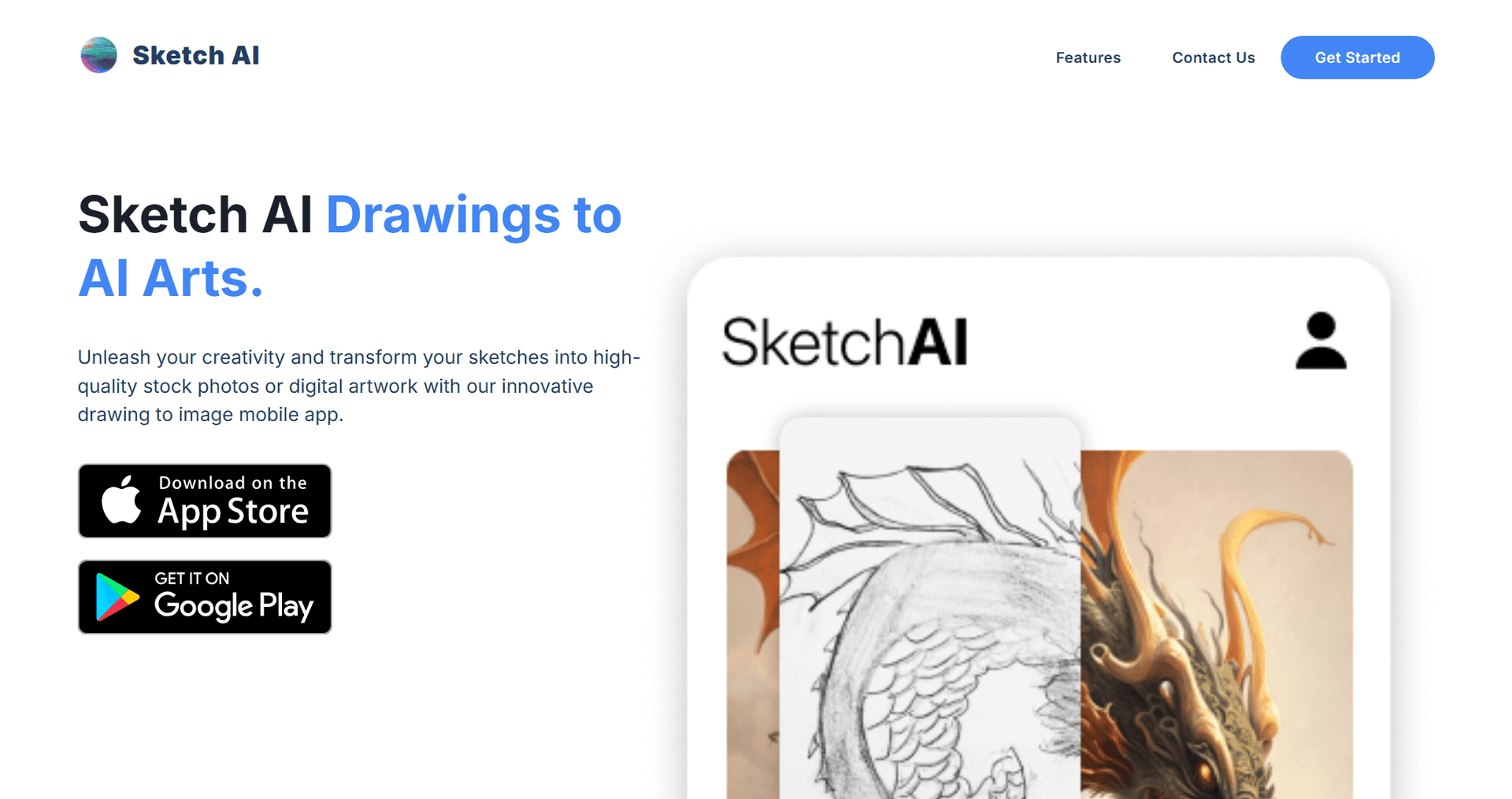 Sketch AI: 草图生成图片 - AI驱动的绘画艺术创作工具
