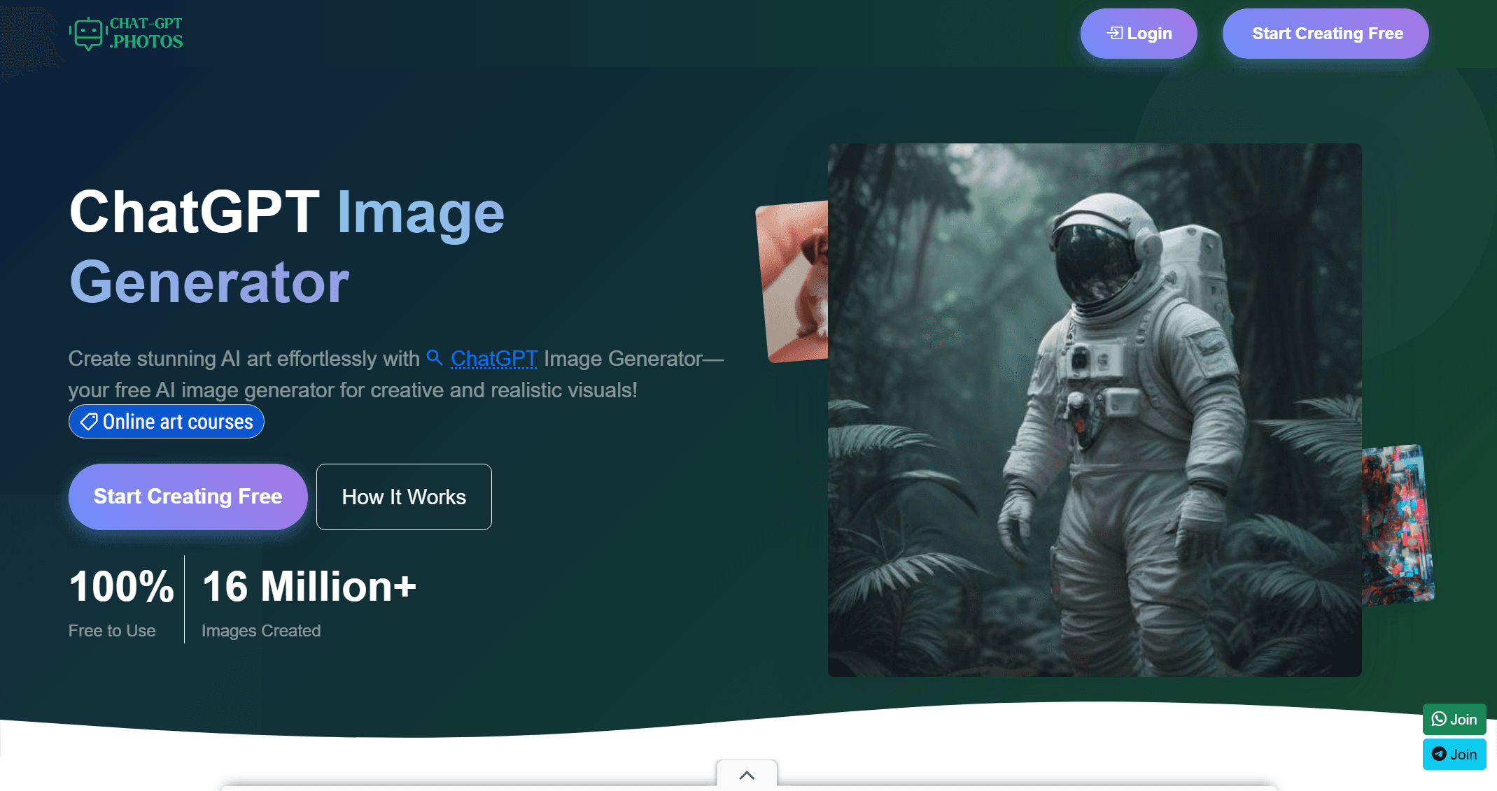 ChatGPT 图像生成器