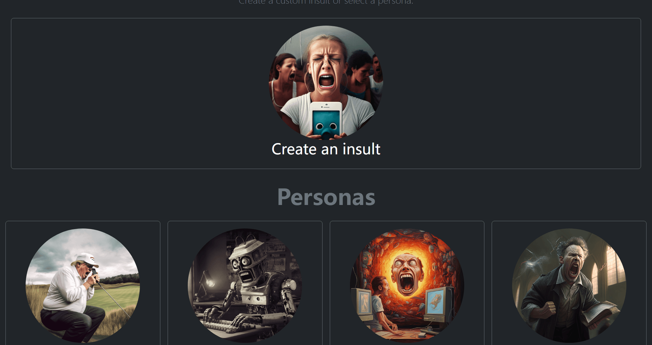 AI Insults