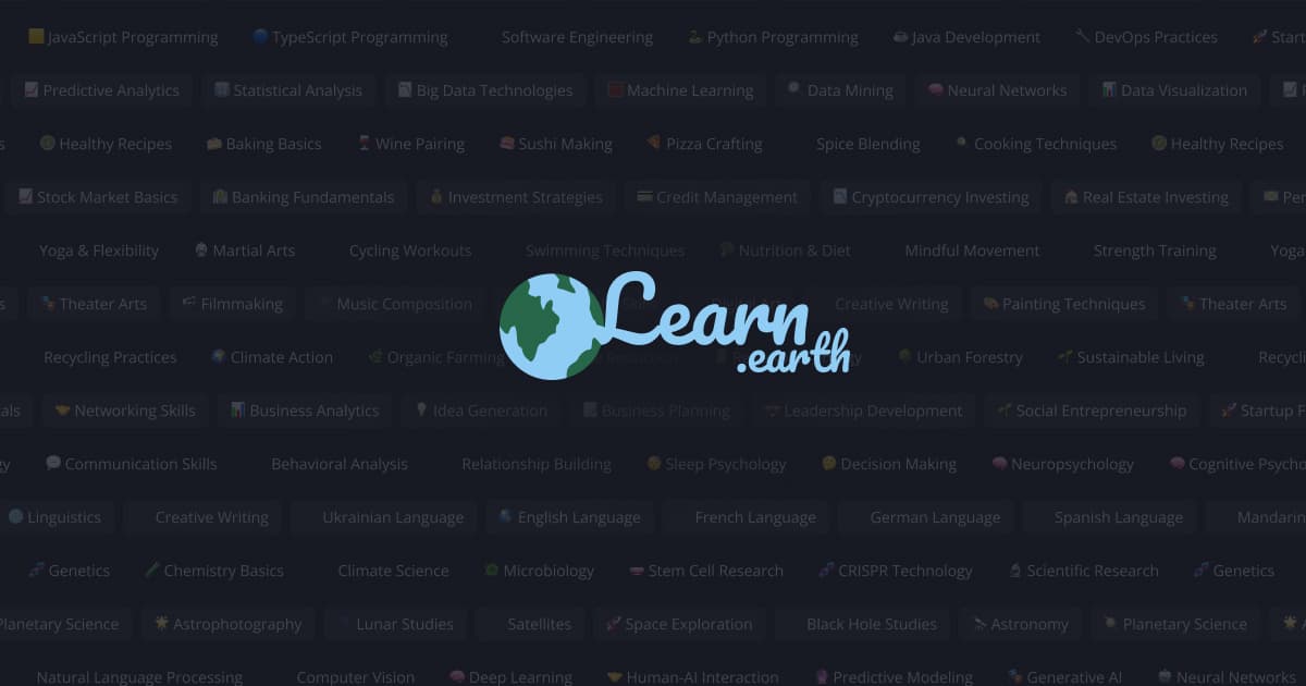 Learn Earth