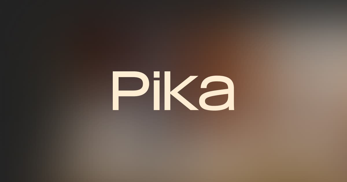 Pika AI Video