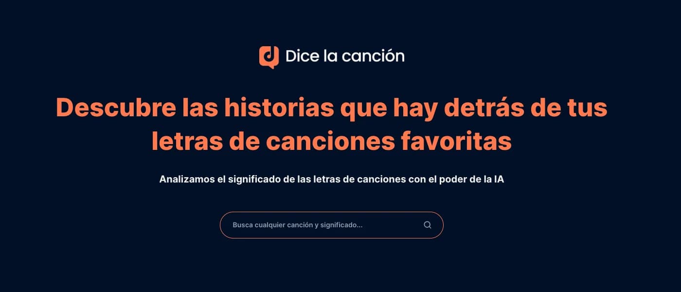 Dice la canción