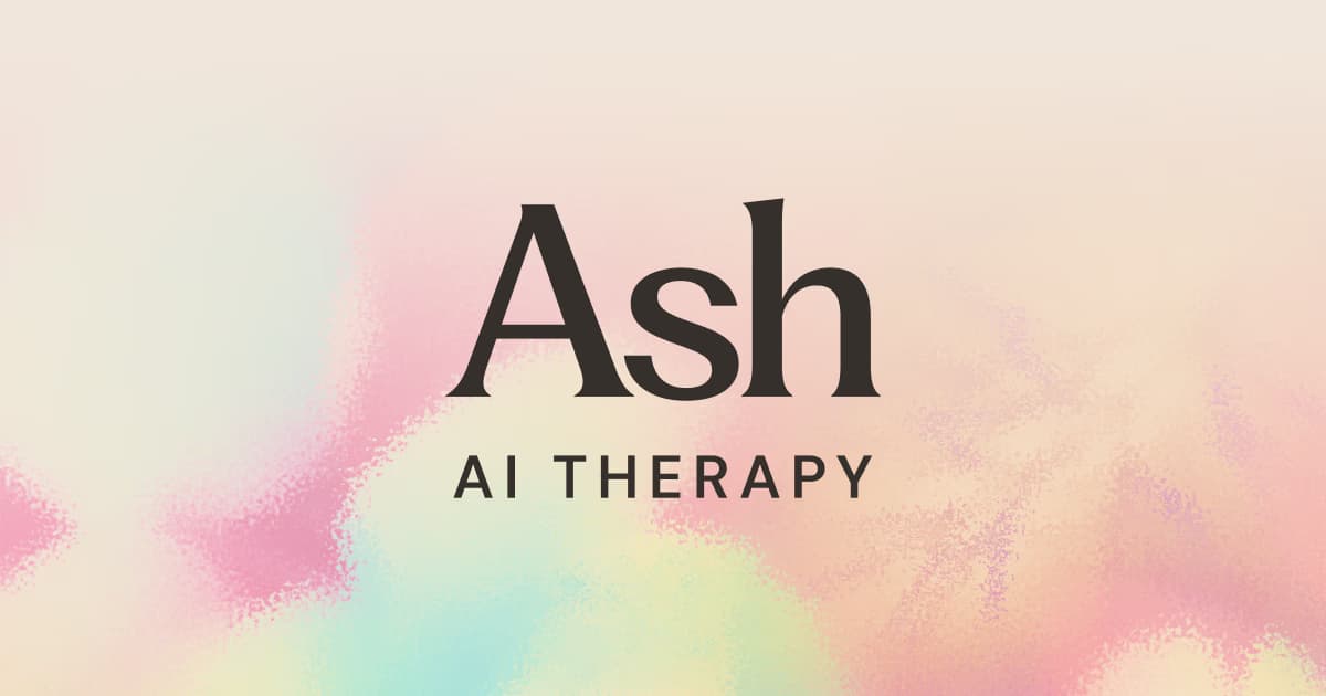 Ash - AI Mental Health