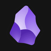 Obsidian - AI工具Logo图标