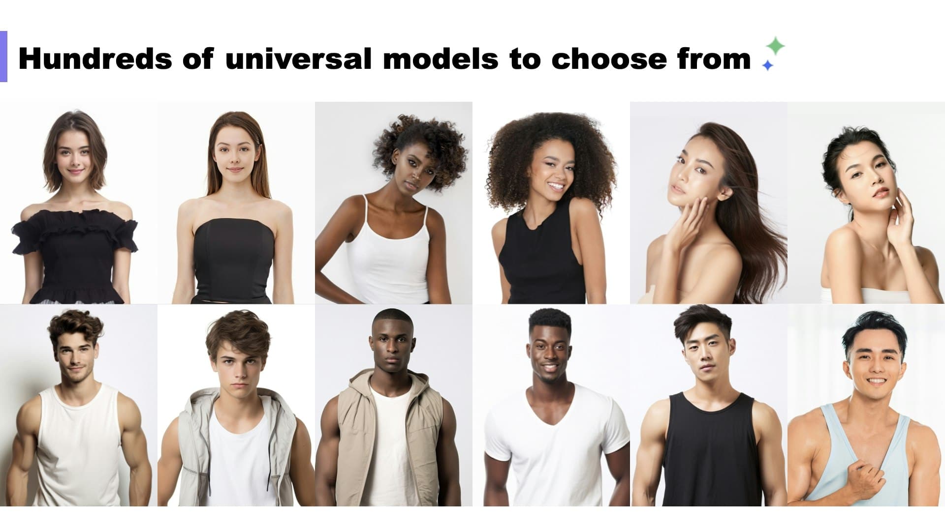 FashionLabs|AI 智能模特图像生成平台,专为电商服装展示打造