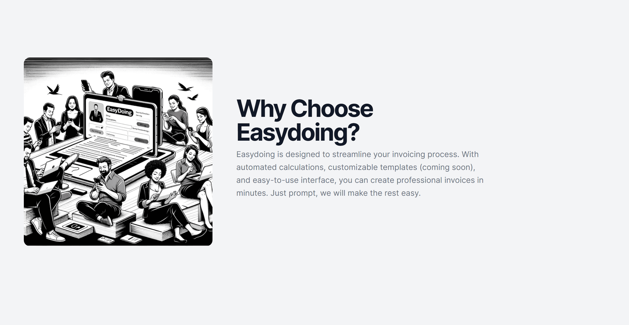 Easy Going Computer Easygoing 发票生成器:自然语言一键生成专业发票