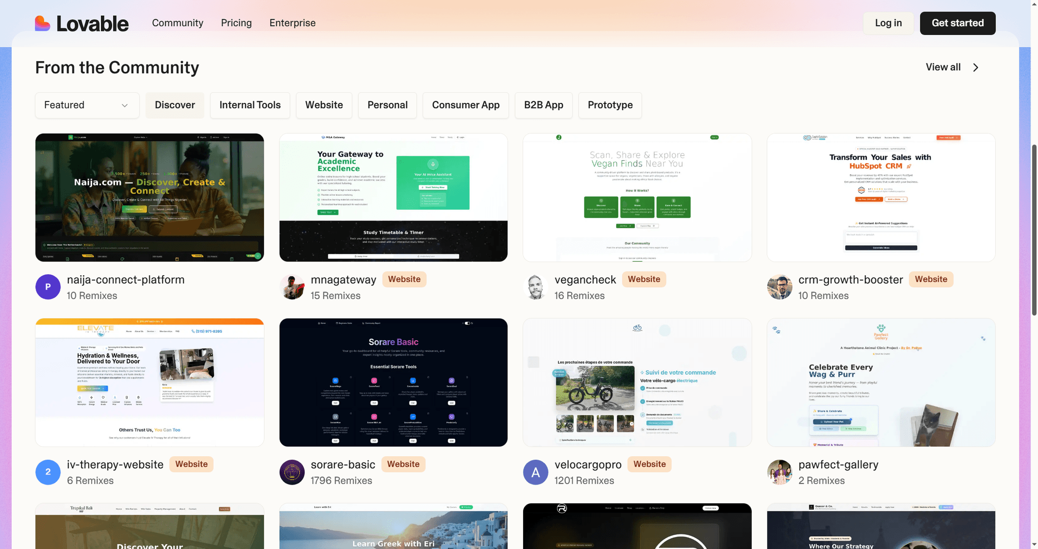 Lovable 官网 - 领先的 AI 全栈 App 开发与低代码平台
